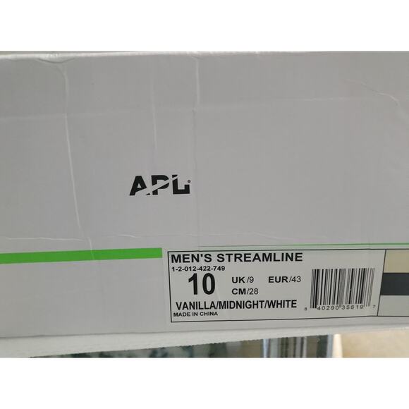 NWT APL Men Streamlines Running Sneakers Sz 10